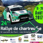 Affiche rallye de Chartreuse 2017