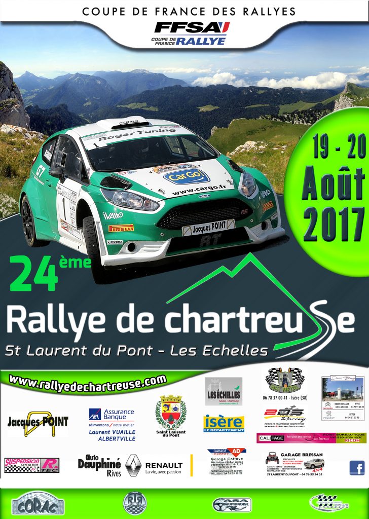 Affiche rallye de Chartreuse 2017