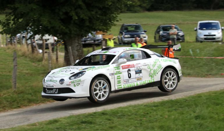 Vincent Batier - Keryann Allegret Pilot - Alpine A110 RGT